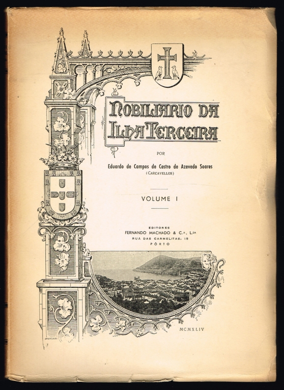 NOBILIARIO DA ILHA TERCEIRA (3 volumes)